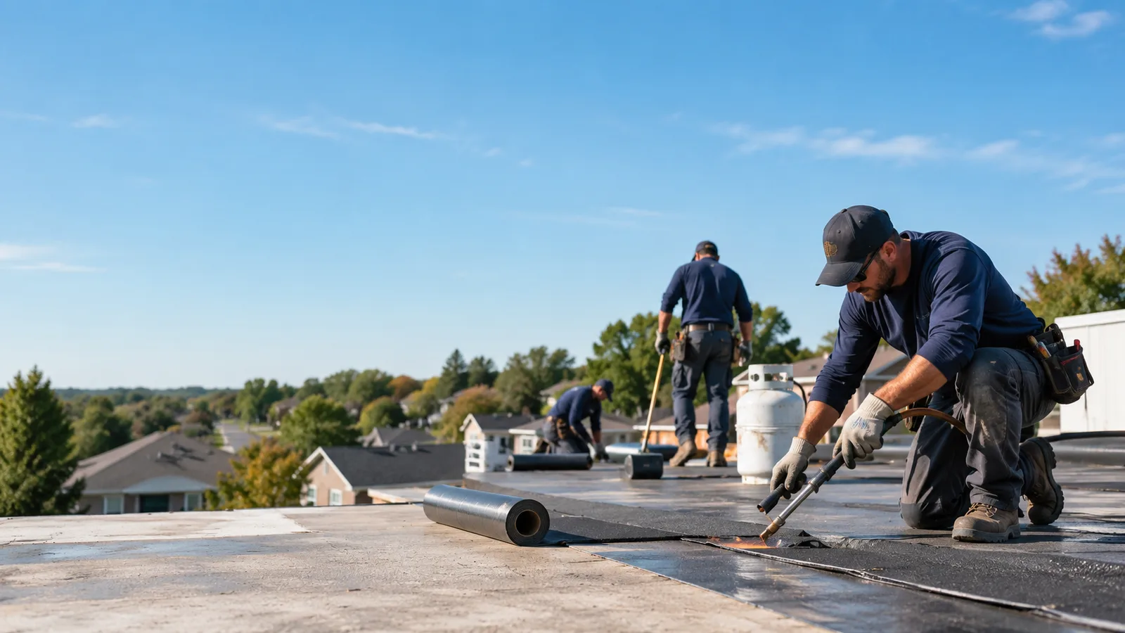 Flat Roof Leak Repair providers in Manderson, WY